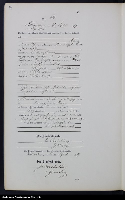 image.from.unit.number "Sterbe-Neben-Register Nr 1 - 43"