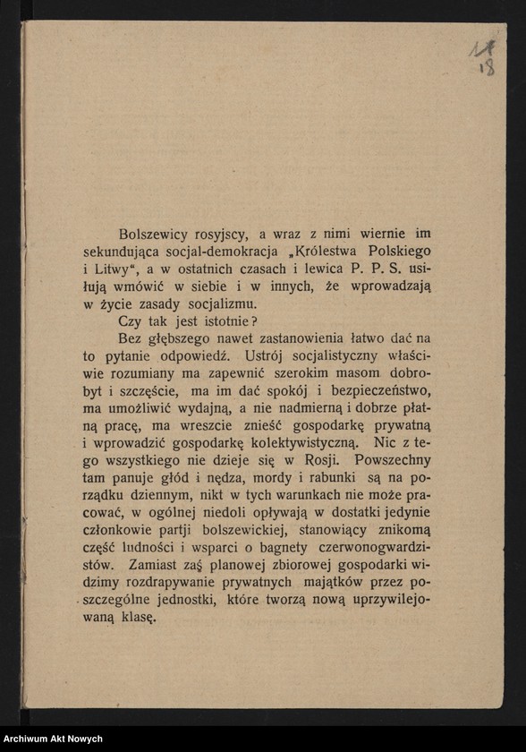image.from.unit.number "Programy, deklaracje ugrupowań politycznych, głównie antykomunistyczne. Memoriał Rozwadowskiego"