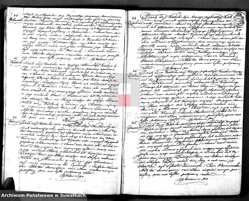 image.from.unit.number "[Duplikat Akt urodzeń, małżeństw i zgonów wyz. rzym. - kat w Kaletniku]"