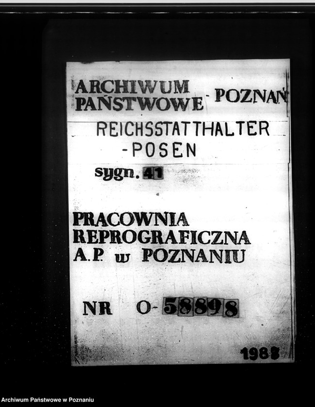 Obraz 1 z jednostki "Dienstübersichten- Beamten von Dienst"