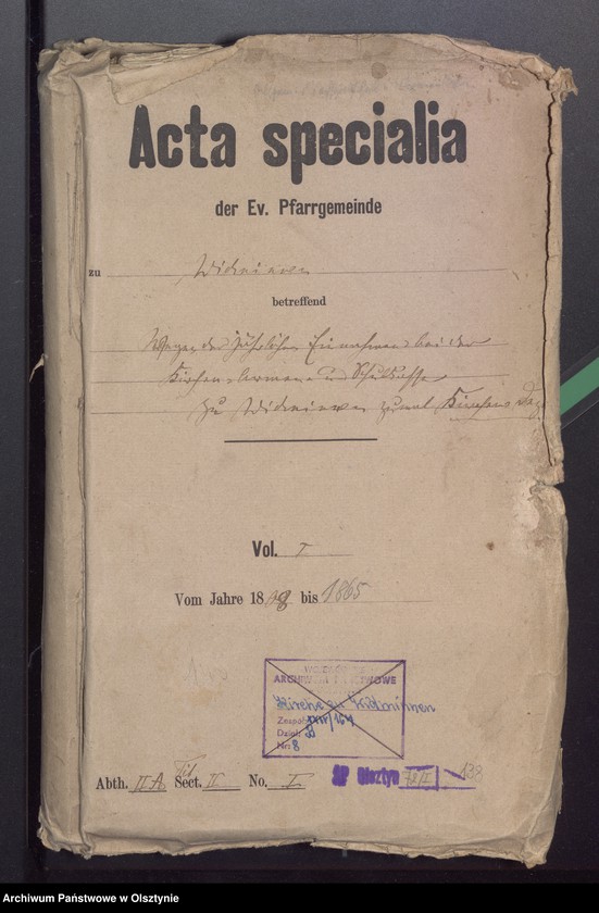 image.from.unit.number "Einnahme beider Kirchen Armen und Schulkasse zu Widminnen"