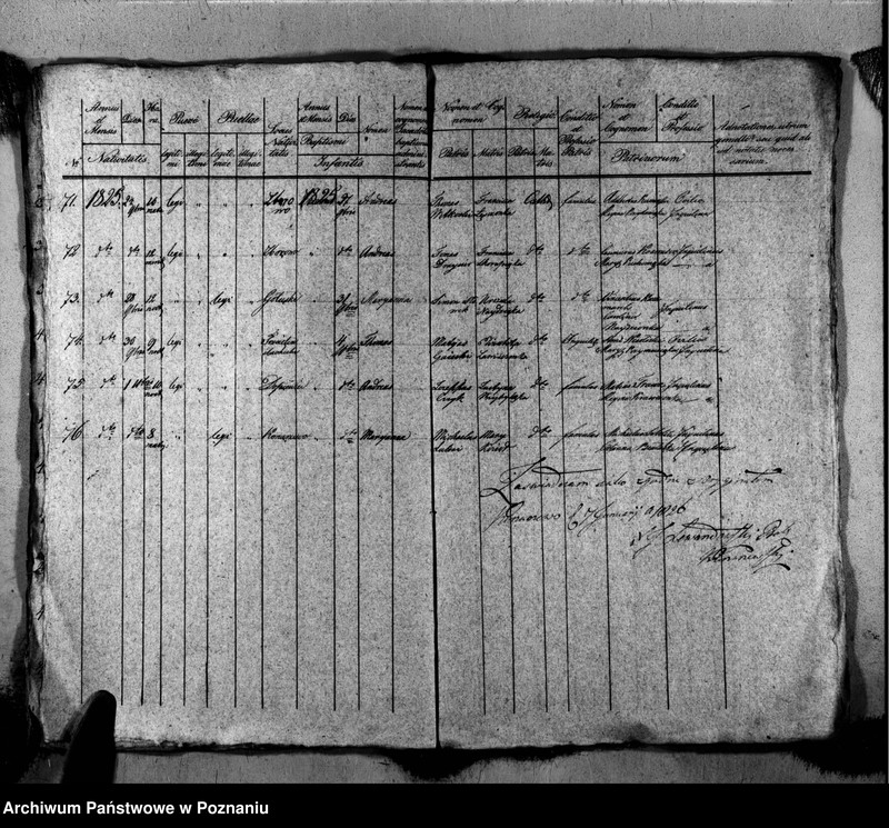Obraz 10 z jednostki "Liber baptisatorum, copulatorum, mortuorum"