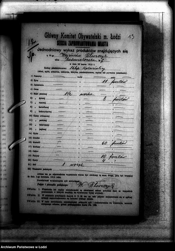 Obraz 16 z jednostki "Jednodniowy spis żywności"