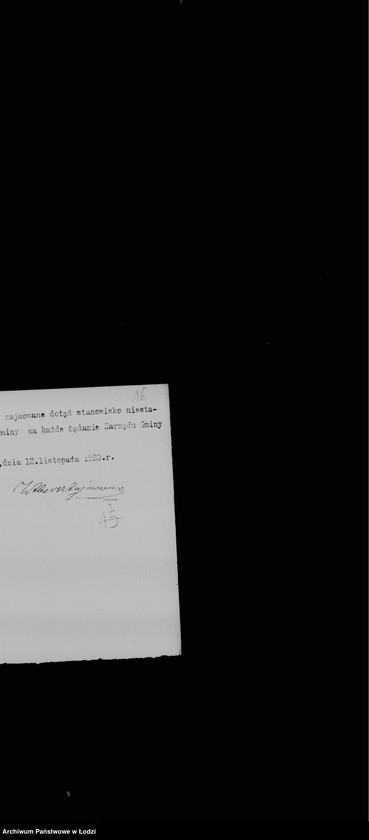 Obraz 20 z jednostki "Sprawy urzędników kancelarii i służby cmentarnej"