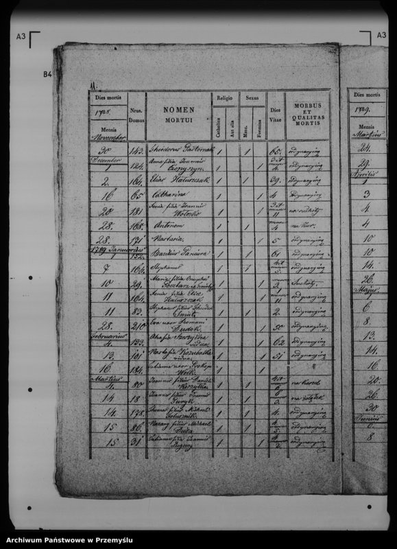Obraz 16 z jednostki "[Kopie ksiąg metrykalnych parafii Werchrata z filią Prusie (dekanat Rawa Ruska)]"