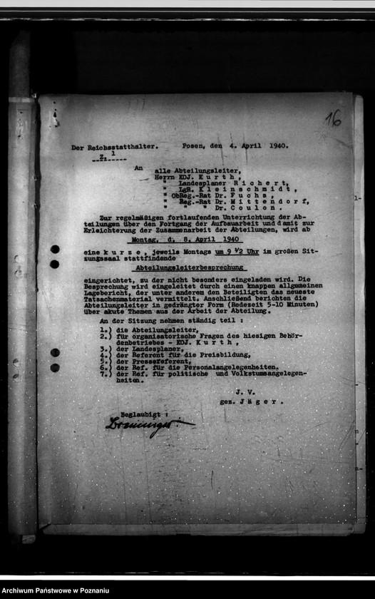 Obraz 20 z jednostki "Abteilungsleiterbesprechungen"