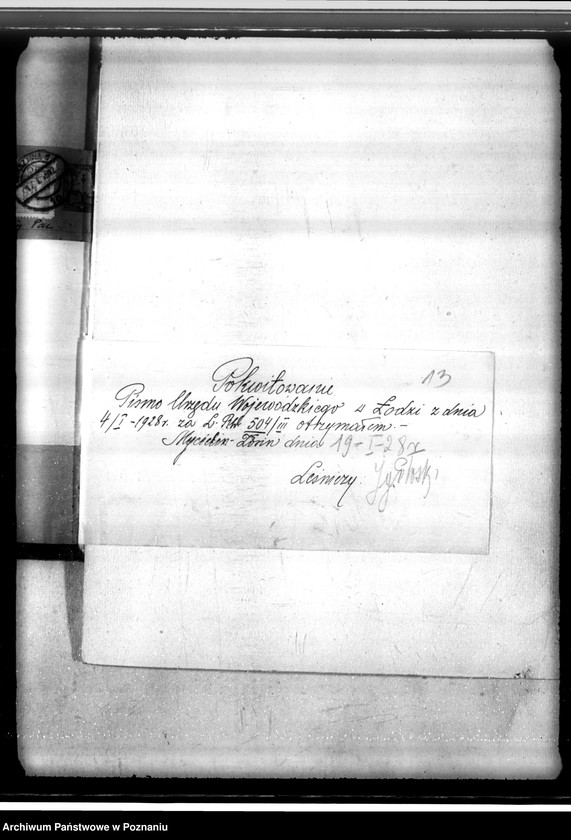 Obraz 17 z jednostki "Sprawa zmiany rodzaju użytków 0,63 ha gruntów leśnych we wsi Mycielin powiat kaliski"