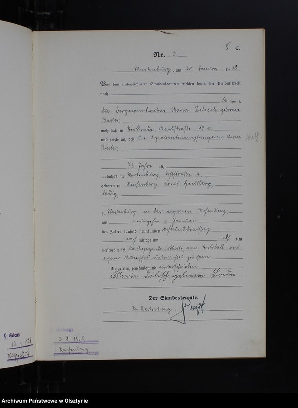 image.from.unit.number "Sterbe-Haupt-Register Nr 1 - 51"