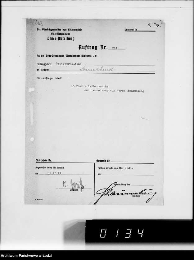 Obraz 11 z jednostki "Lieferscheine"