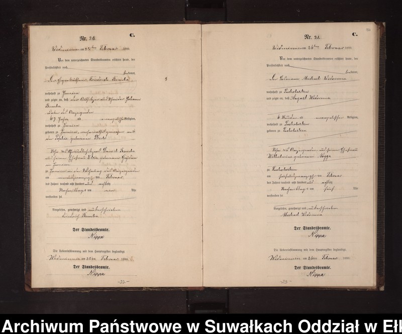 image.from.unit.number "Sterbe-Neben-Register des Preussischen Standes-Amtes Widminnen Kreis Loetzen"