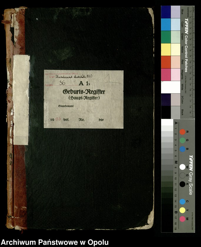 image.from.unit.number "Geburts-Register (Haupt-Register) 1903 (Głubczyce)"