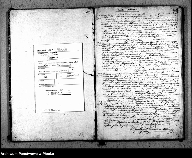 image.from.unit.number "Akta urodzeń, małżeństw i zgonów"