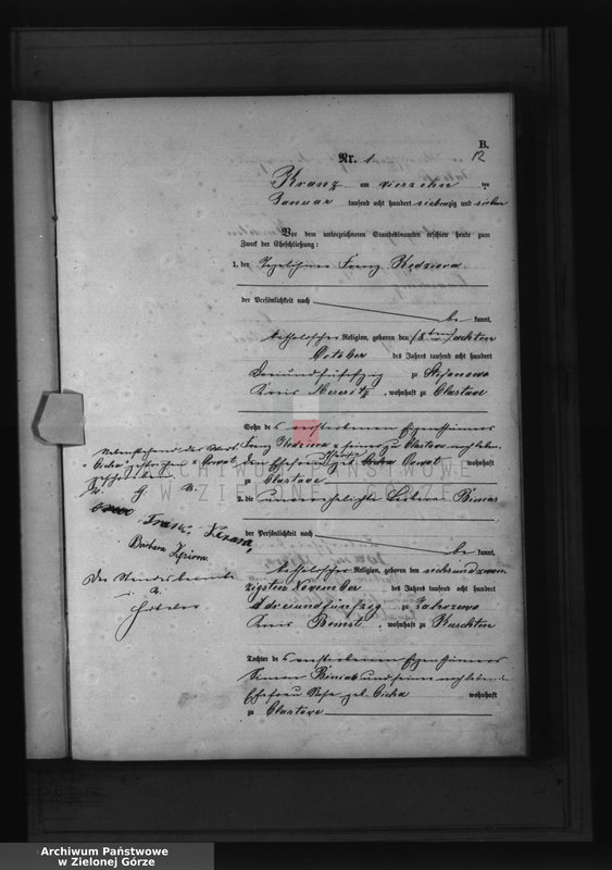 Obraz z jednostki "Heirats-Haupt-Register"