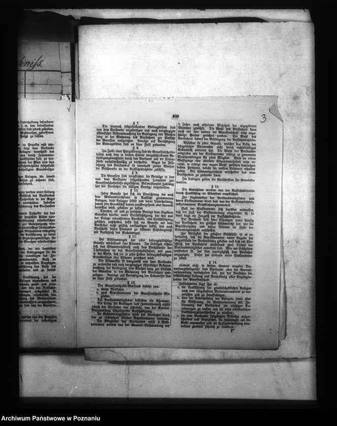 Obraz 6 z jednostki "Bildung der Draenage-Genossenschaft in Schroda im Kreise Schroda"