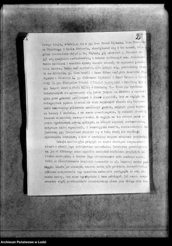 Obraz 5 z jednostki "Sprawozdanie Sekcji Asenizacyjnej po dz. 30 VI 1915"