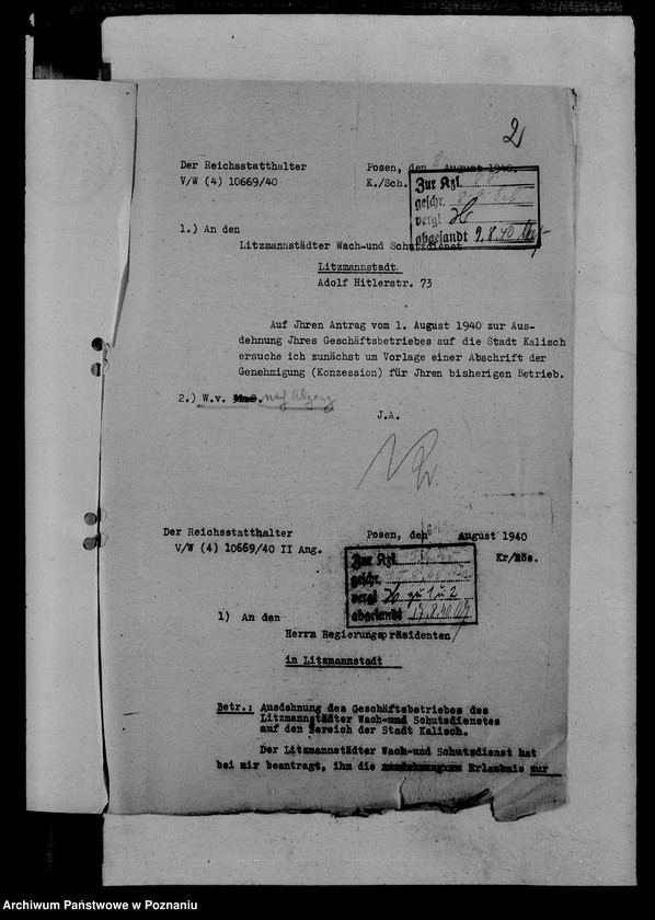 Obraz 6 z jednostki "Überwachungsgewerbe"