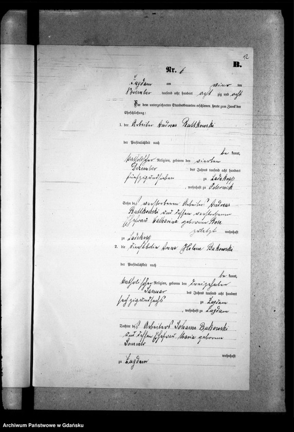 image.from.unit.number "Księga małżeństw"