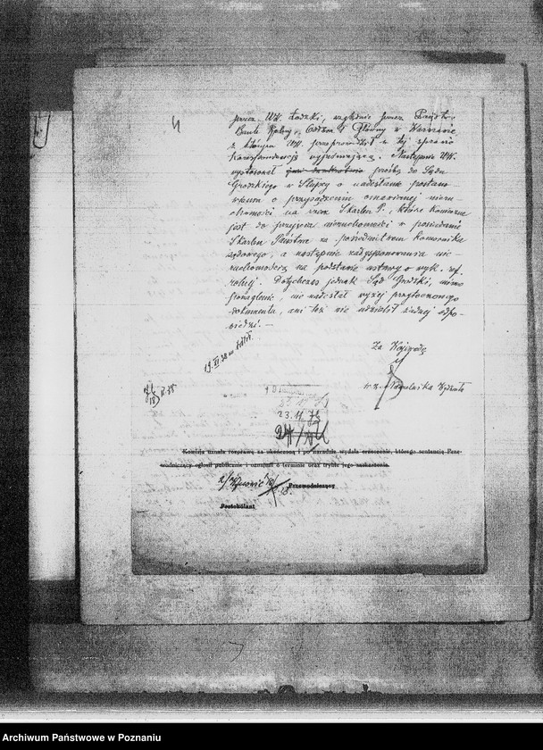 Obraz 8 z jednostki "/Sprawy związane z parcelacją majątku Kowalewo powiatu konińskiego"