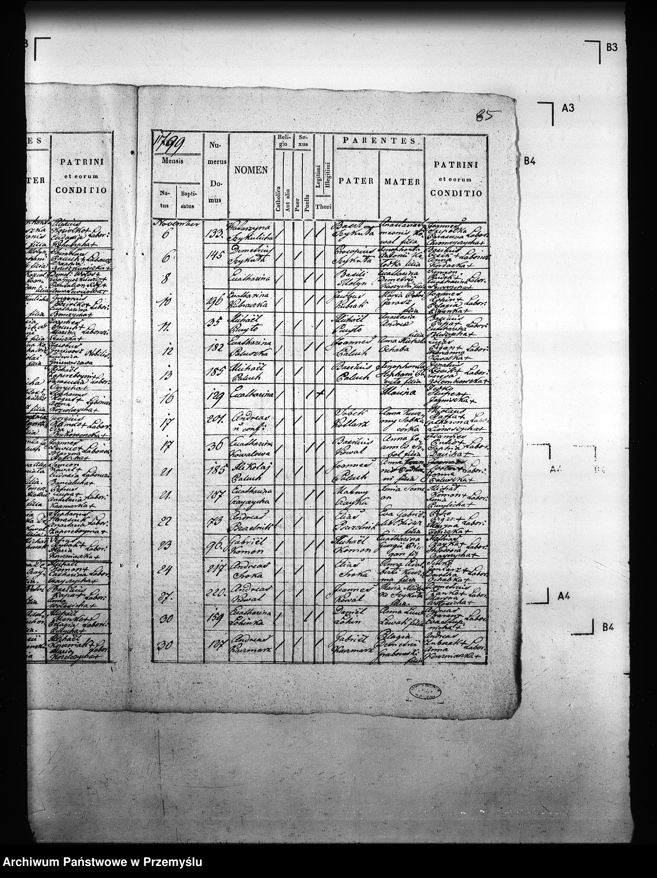 Skan z jednostki: [Kopie ksiąg metrykalnych parafii Piskorowice (dekanat Sieniawa)]