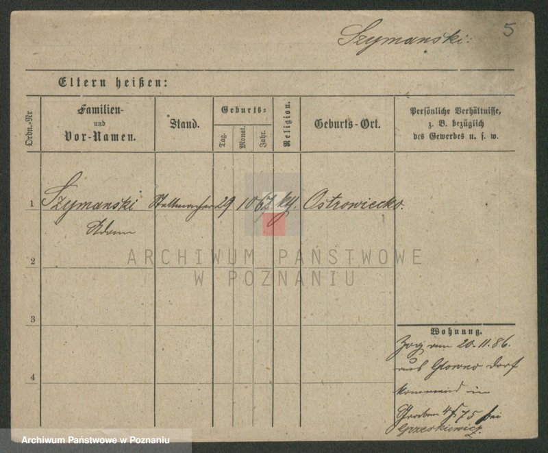 Obraz 13 z jednostki "Szymański (samotni mężczyźni)"