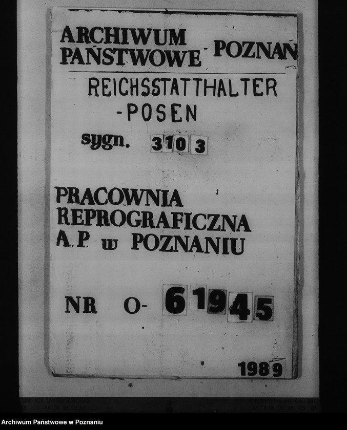 Obraz 1 z jednostki "Bauangelegenheiten der Gauselbstverwaltung, Kreise und Gemeinden"