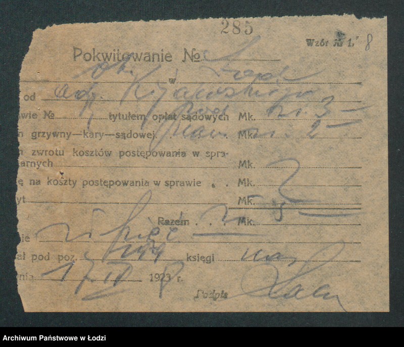 Obraz 10 z jednostki "Bolesław Kocot i Stanisław Witek- handel win i wódek"