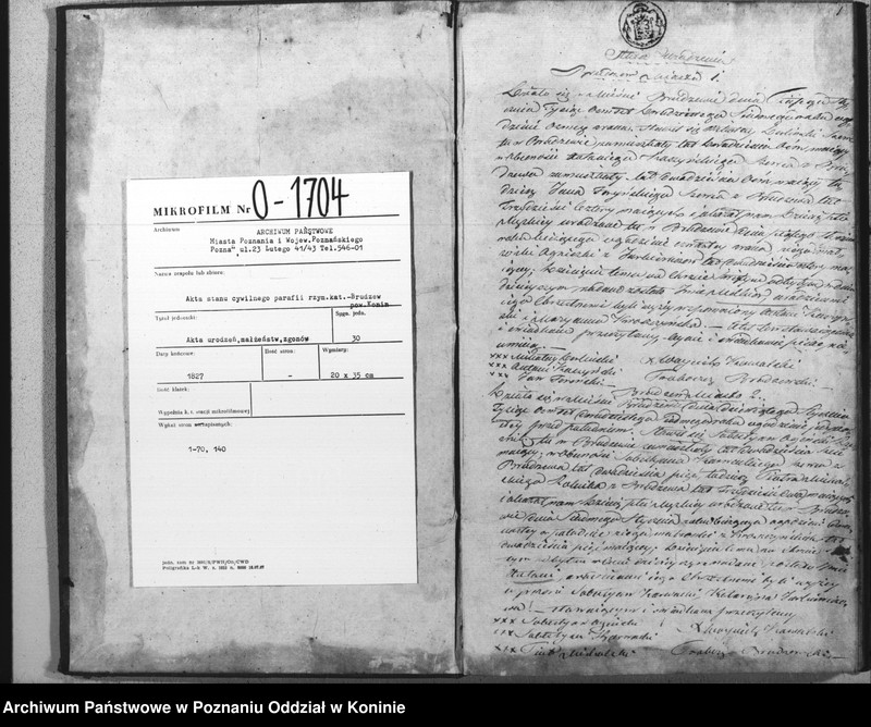 image.from.unit.number "Akta urodzeń, małżeństw i zgonów"