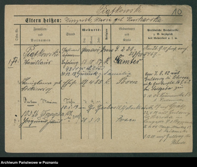 Obraz 12 z jednostki "Piątkowski - Piec (żonaci i wdowy)"