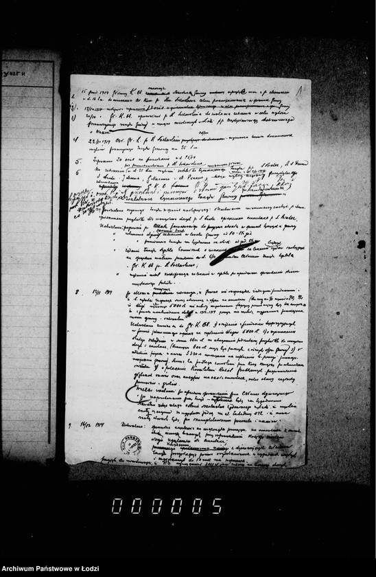 Obraz 3 z jednostki "Protokóły Zarządu Gminy Starozakonnych m. Łodzi [od 15 października 1914 r.]"