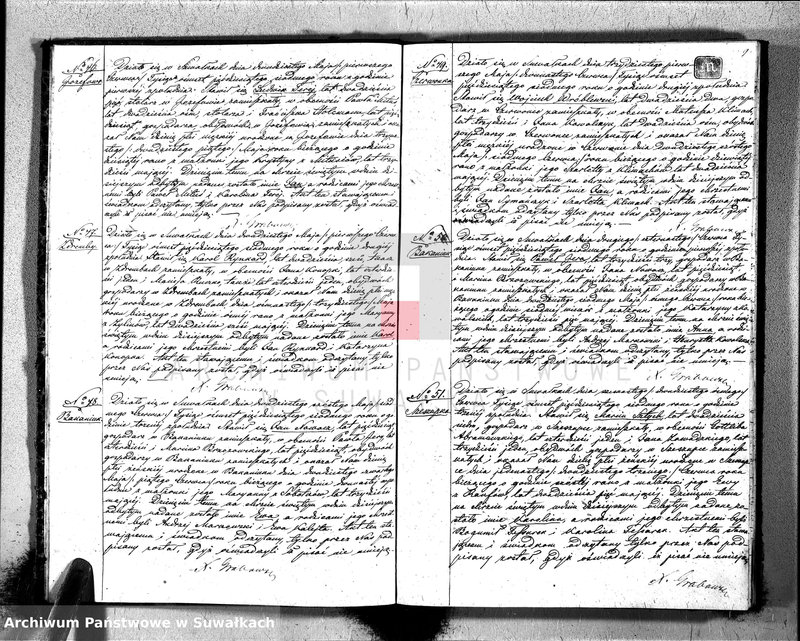 image.from.unit.number "Duplikat Akt Urodzonych, Zaślubionych i Zeszłych Parafij Ewangelicko-Augsburgskiej Suwałki za rok 1857"