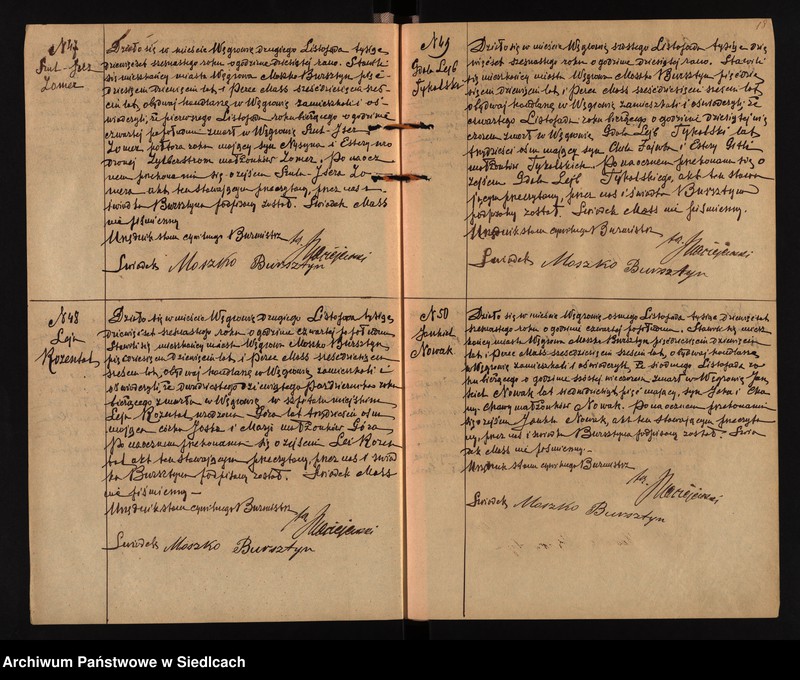 image.from.unit.number "Księga aktów zgonów wyznania mojżeszowego [wpisy od aktu 1 z listopada 1915 roku]"