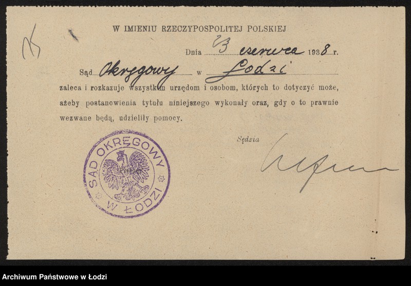 Obraz 17 z jednostki "Dawid – Ber Kapelusz- sprzedaż dodatków zegarmistrzowskich"