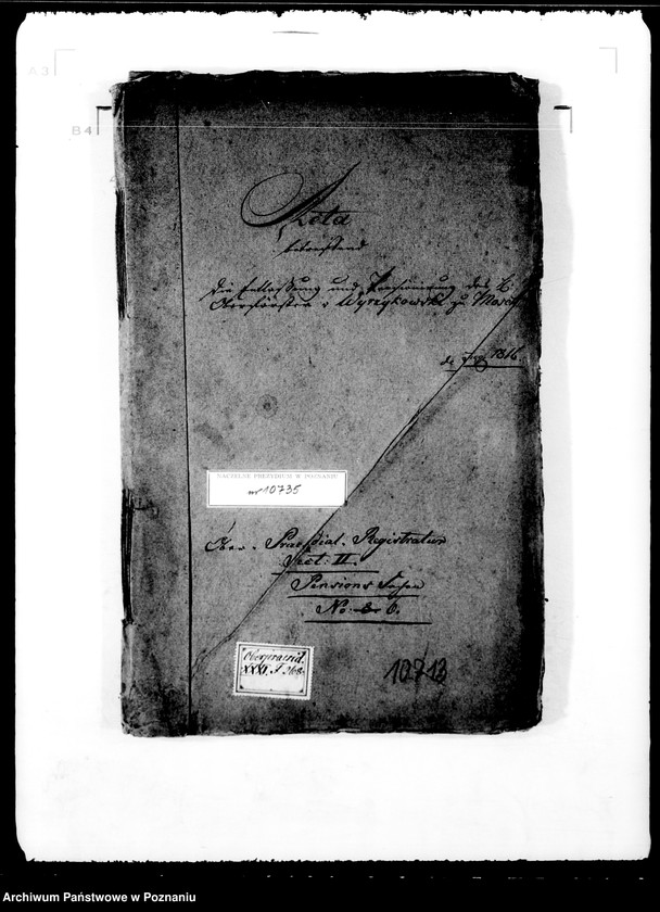 Obraz 5 z jednostki "Die Entlassung und Pensionierung des Herrn Oberförsters von Wyrzykowski zu Moschin /Mosina/."