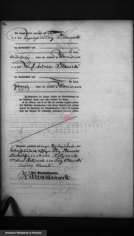 Obraz 18 z jednostki "Księga małżeństw"