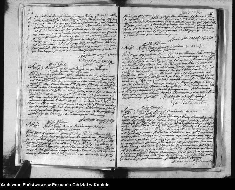 Obraz 18 z jednostki "Księga urodzeń, małżeństw i zgonów"