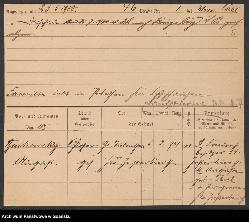 image.from.unit.number "Karty meldunkowe: Burkowitz - Busold"