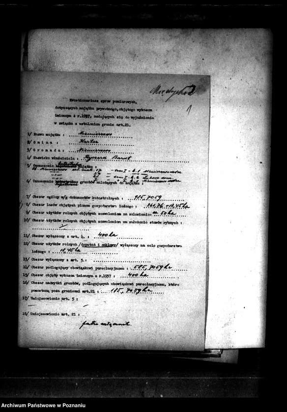 Obraz 5 z jednostki "Przymusowy wykup majątku Niemierzewo i Lubosz powiatu międzychodzkiego"