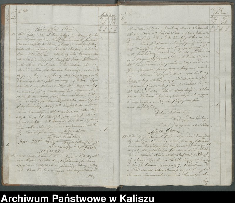 Obraz 10 z jednostki "Akta urodzenia w Parafii Chockiej"