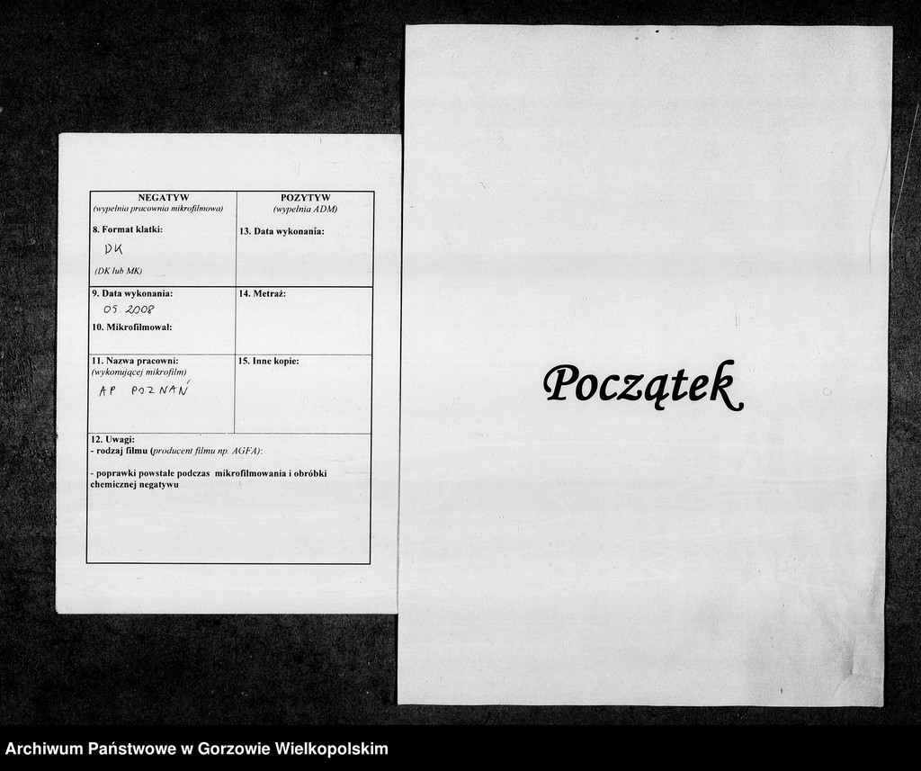 image.from.unit.number "Duplikate der Kirchenbücher von Pollychen (Stare Polichno)"