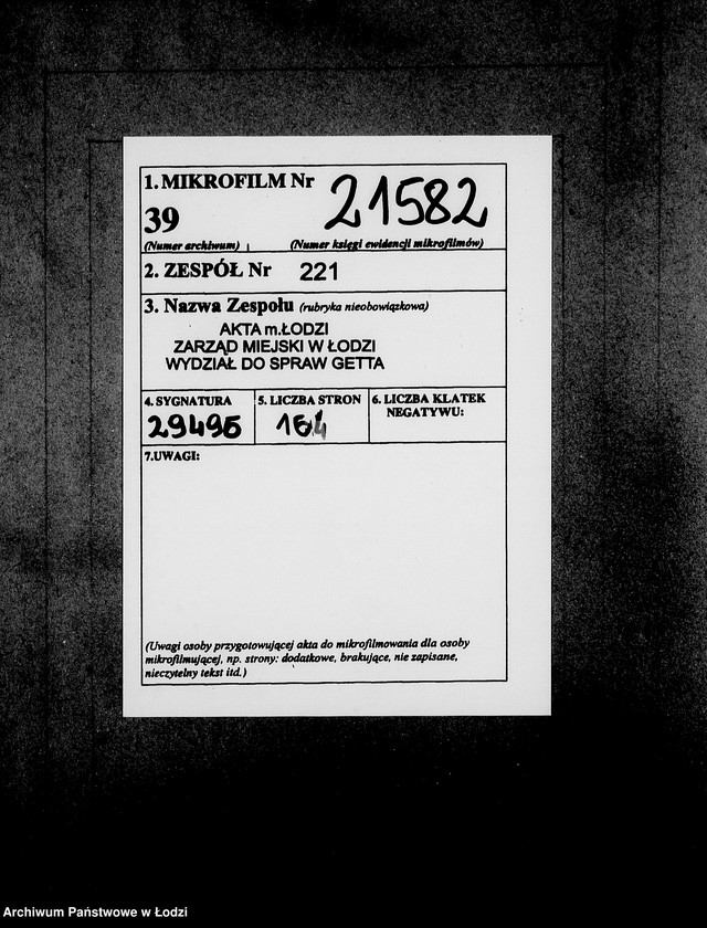 Obraz 2 z jednostki "J. 641-660.[Wnioski Żydów z Getta o zwrot należności za pracę lub towar wzięty na kredyt]"