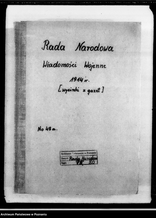 Obraz z jednostki "Wiadomości wojenne z frontu walk [wycinki prasowe]"