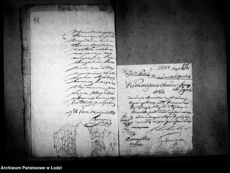 Obraz 13 z jednostki "Akta tyczące się konsensów na dystrybucję papieru stemplowego"