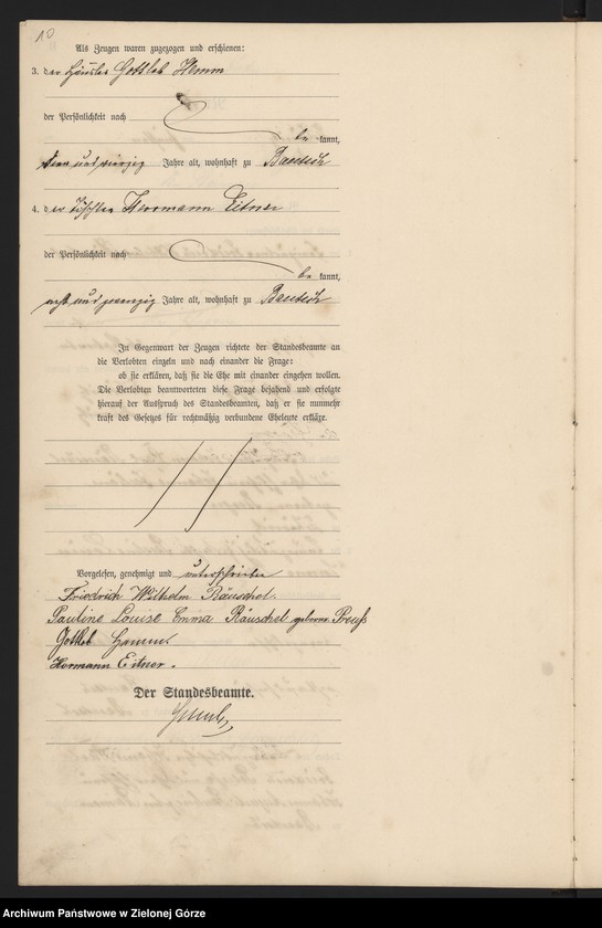 Obraz 12 z jednostki "Heiraths-Haupt-Register"