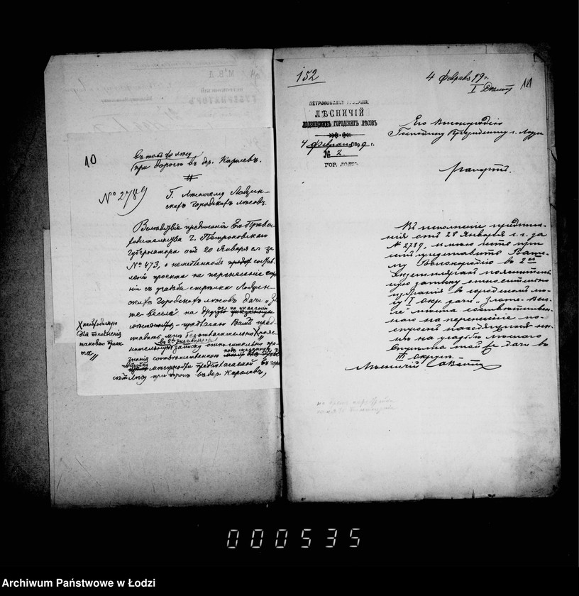 Obraz 11 z jednostki "O perenesenji stroenji s usad´by lesnago strelka daču "Zlote vesele" v daču "Staviska""