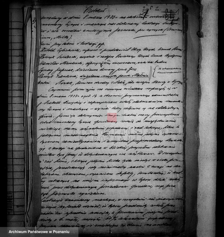 Obraz 5 z jednostki "Skarb Państwa przeciwko Ottonowi Timm z powodu zaległego remontu i braku zapasów w majątku Karnówko powiatu wyrzyskiego"