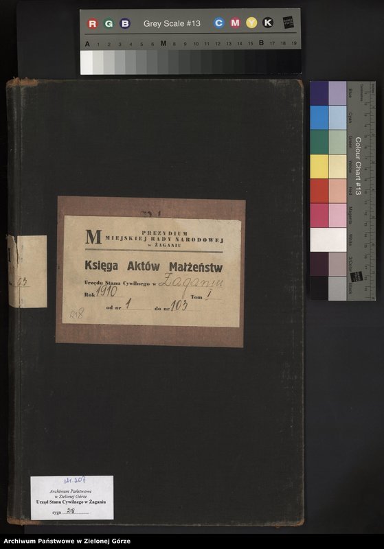 image.from.unit.number "[Księga aktów małżeństw-Żagań miasto]"