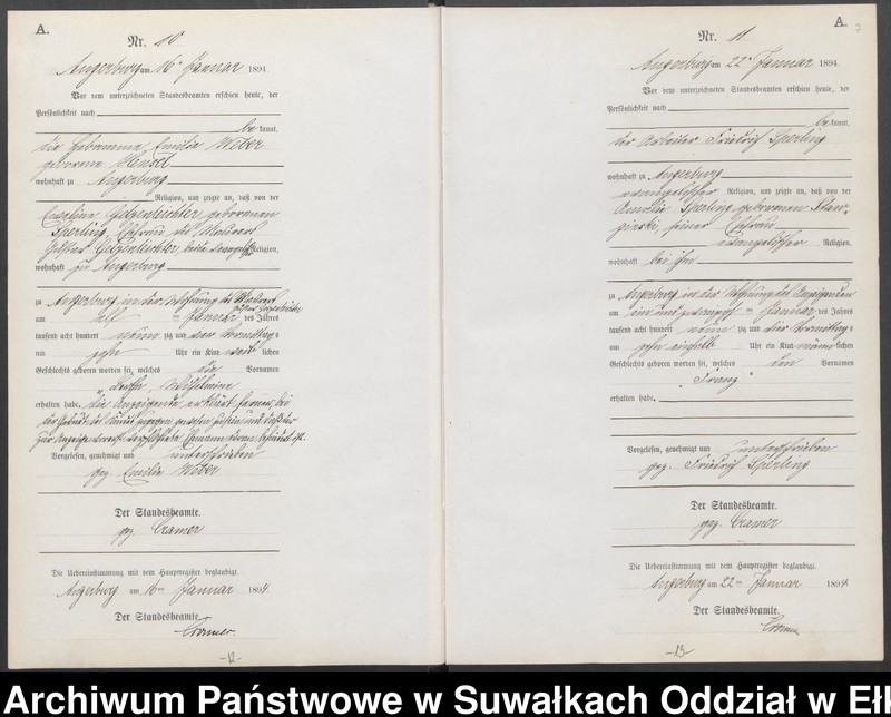 image.from.unit.number "Geburts-Neben-Register des Preussischen Standes-Amtes Angerburg Kreis Angerburg"