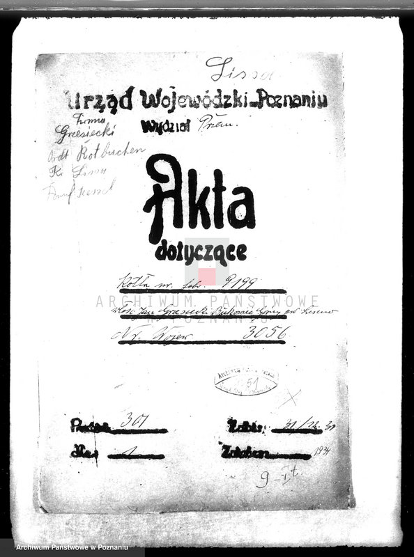 Obraz 5 z jednostki "Tartak A. Grzesickiego w Bukowcu Górnym, pow. leszczyński nr woj. kotła 3056"