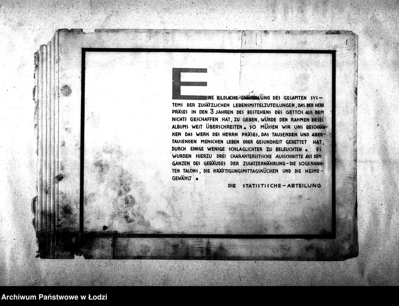 Obraz 4 z jednostki "[Album poświęcony sprawom specjalnych przydziałów żywnościowych]"