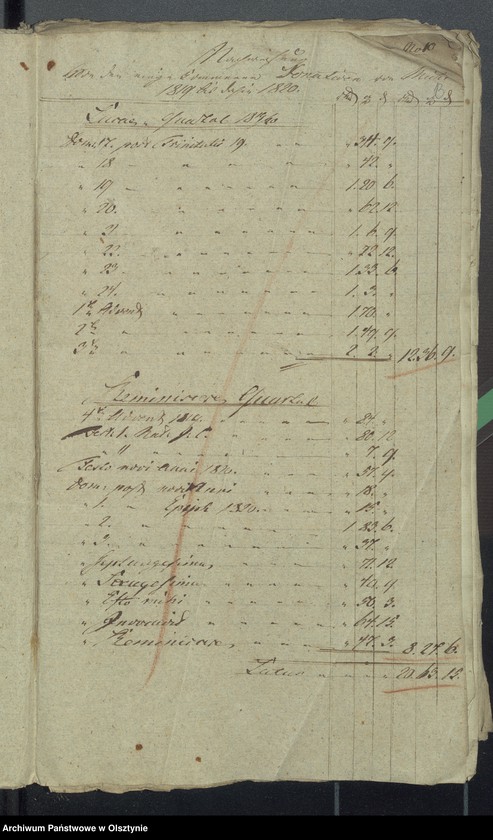 Obraz 15 z jednostki "Beläge zur 1819/1820 Rheinschen Kirchen Cassen Rechnung"